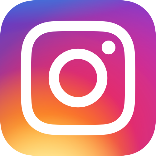 Instagram app logo with colorful background