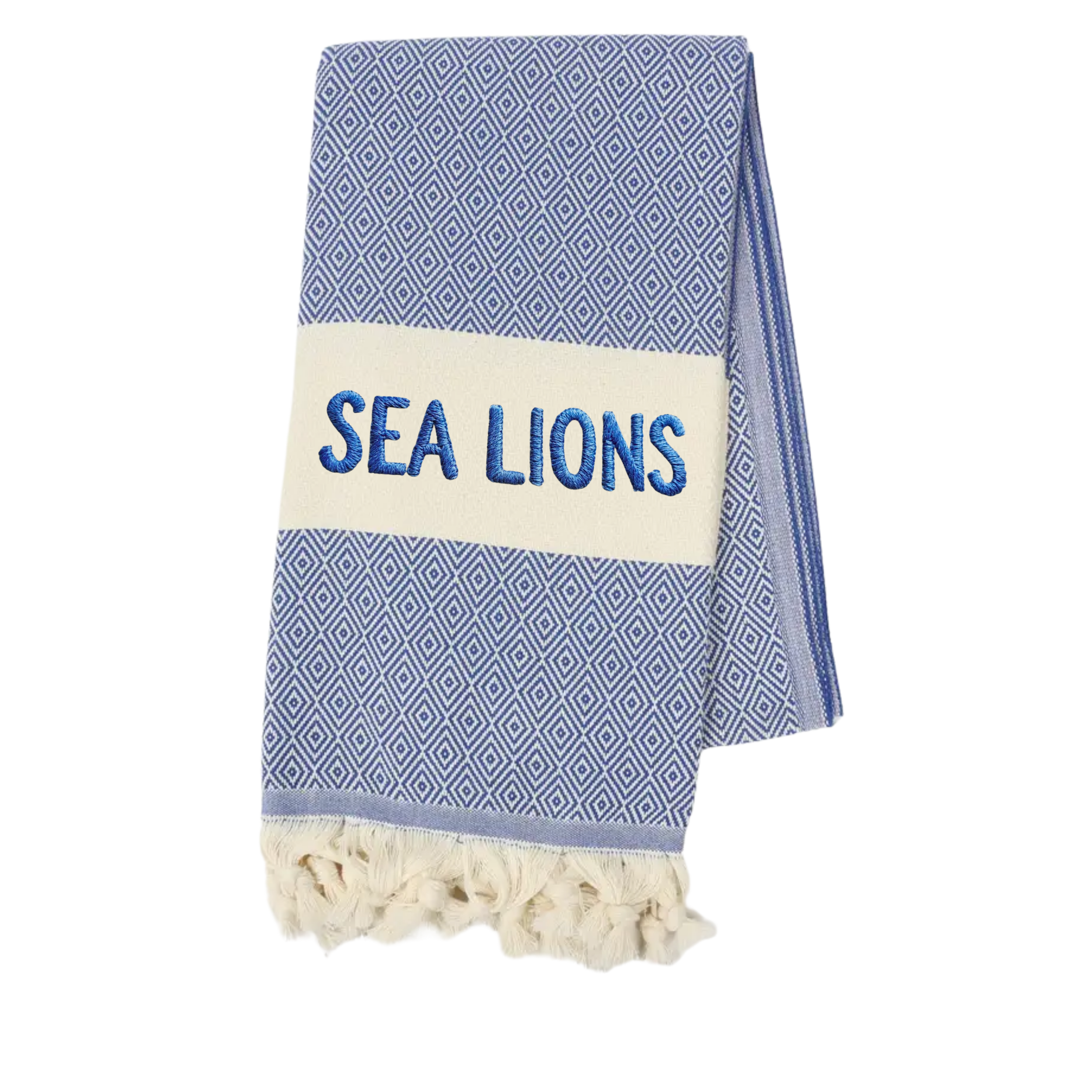 SEA LIONS Custom Beach Towel