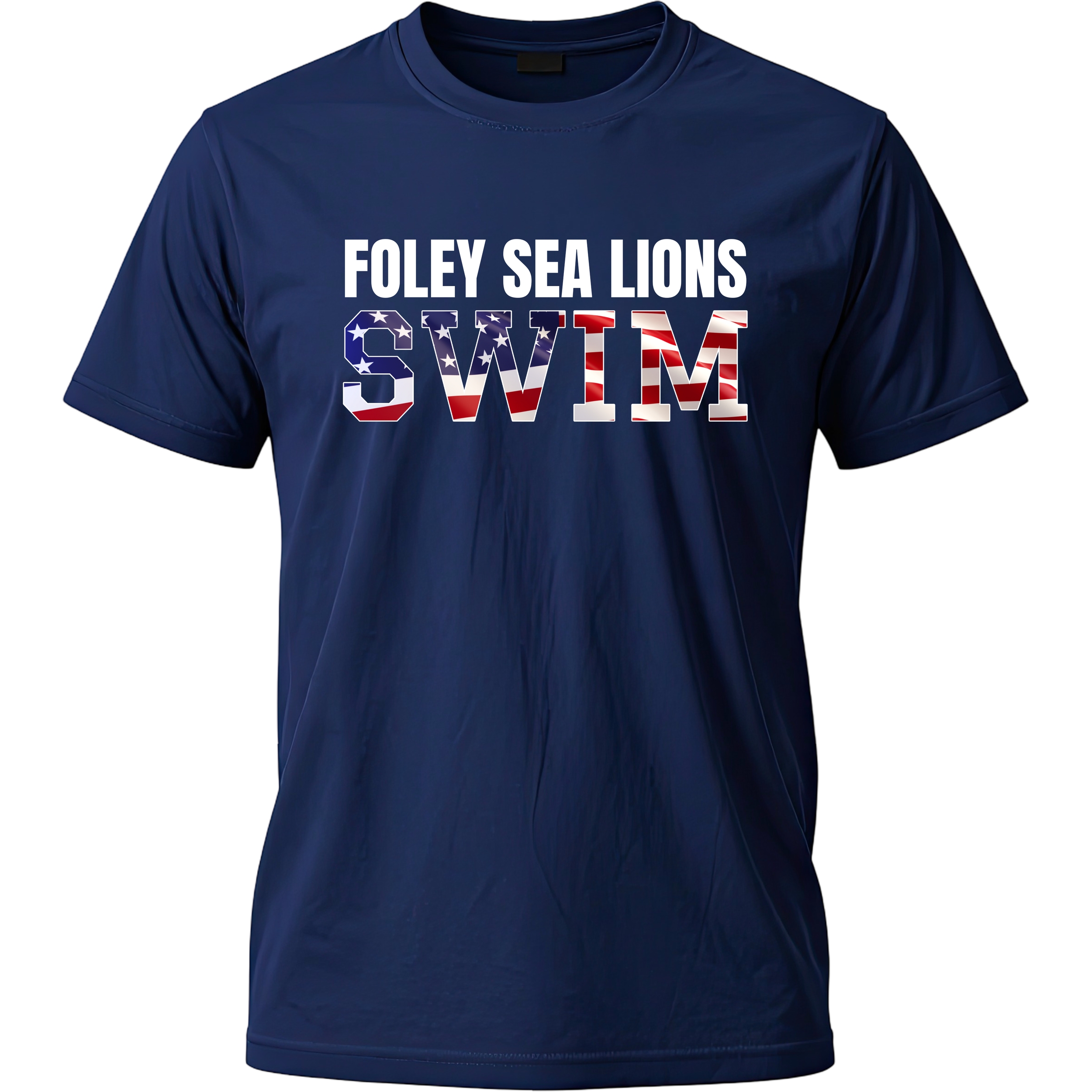 Foley Sea Lions Patriotic Swim Shirt