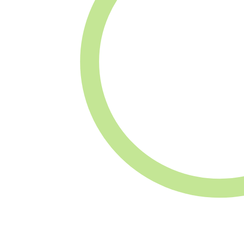 A partial green ring.