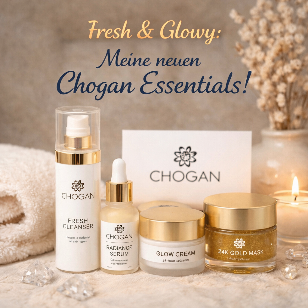 Fresh &amp; Glowy: Meine neuen Chogan Essentials!