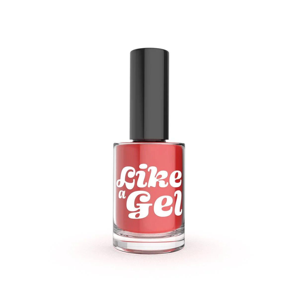 Chogan „Like a Gel“ Nagellack – Strawberry | Brillanter Gel-Glanz ohne UV