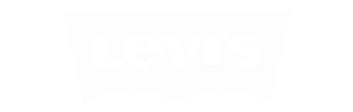 Logo da Levi's em fundo branco.