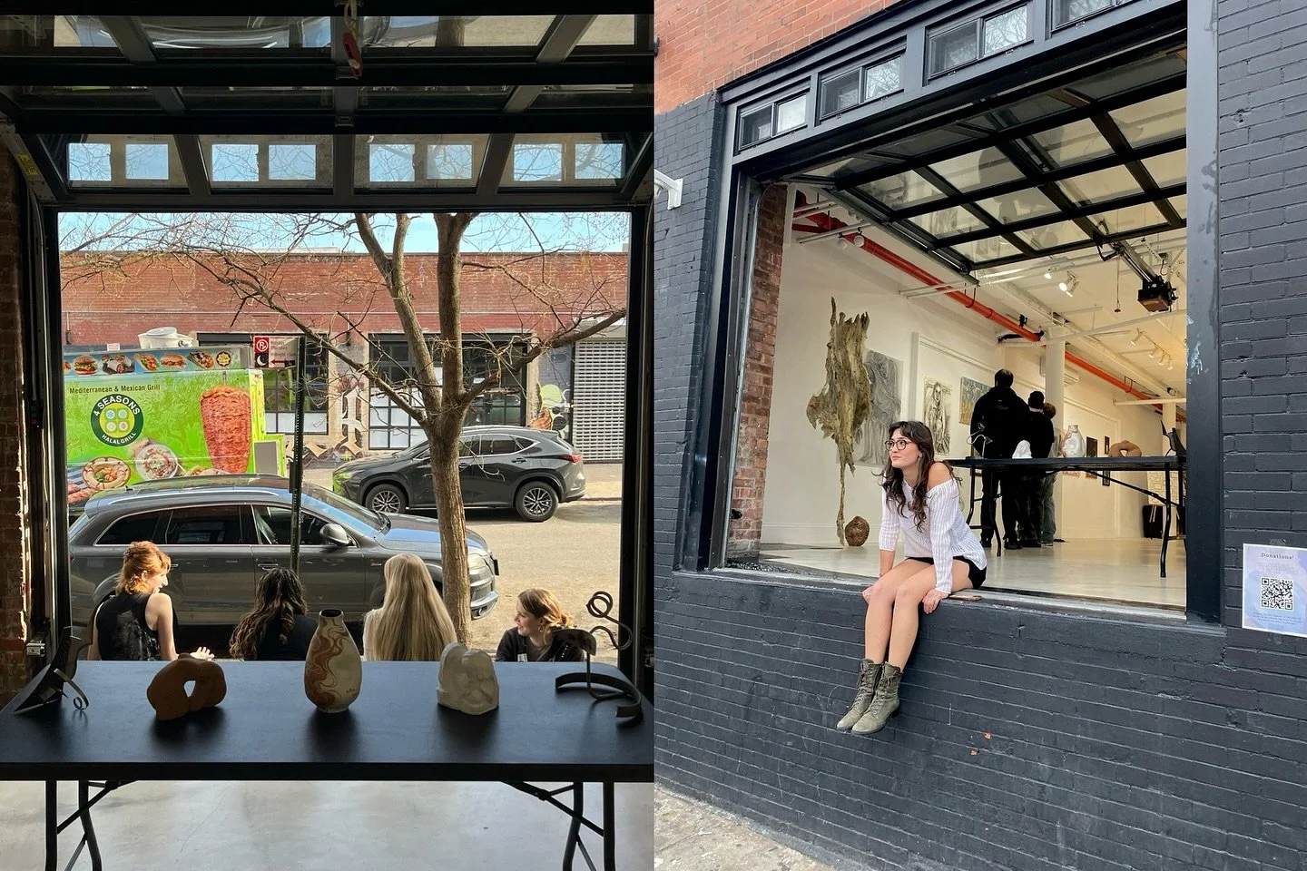 embodied
march 21, 2026. 
 
our year-long daydream finally became a reality. 
many months after @polina_mankova and i had the idea to  organize a night that combined art and movement&mdash; our two specialties&mdash; we finally found a moment in time