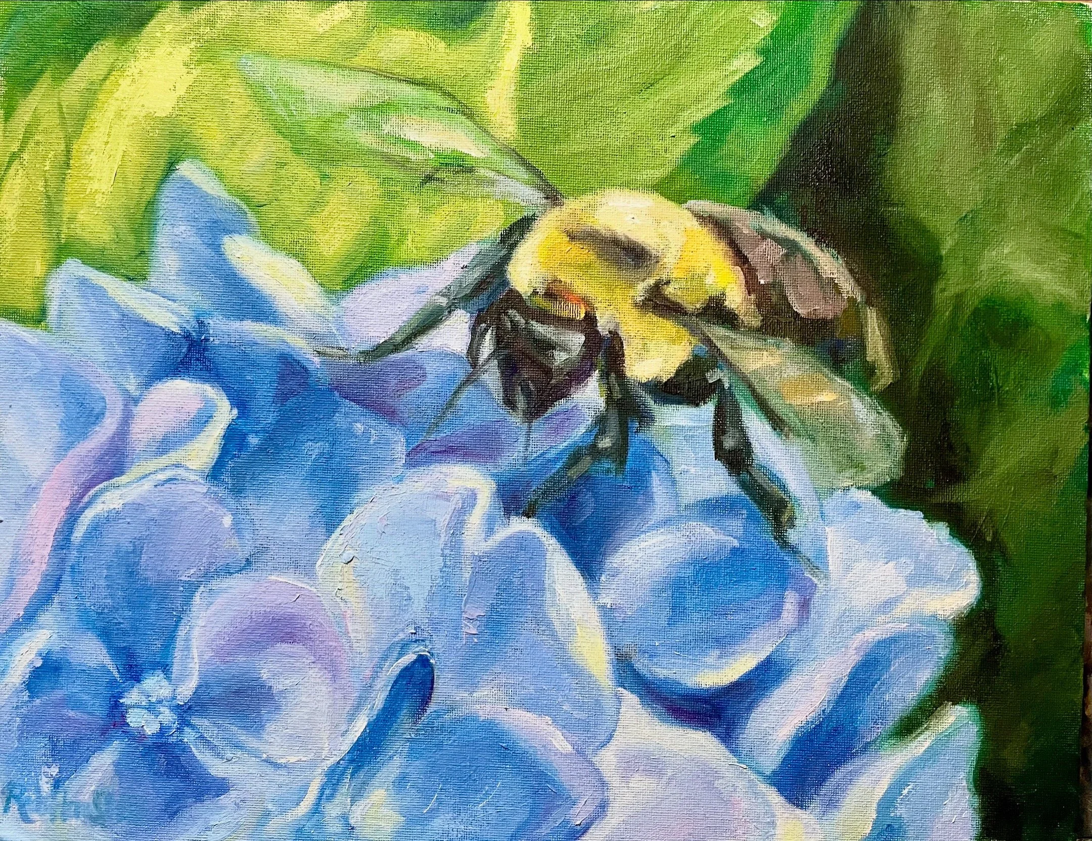 Bee Prepared, oil, 11x14.jpeg