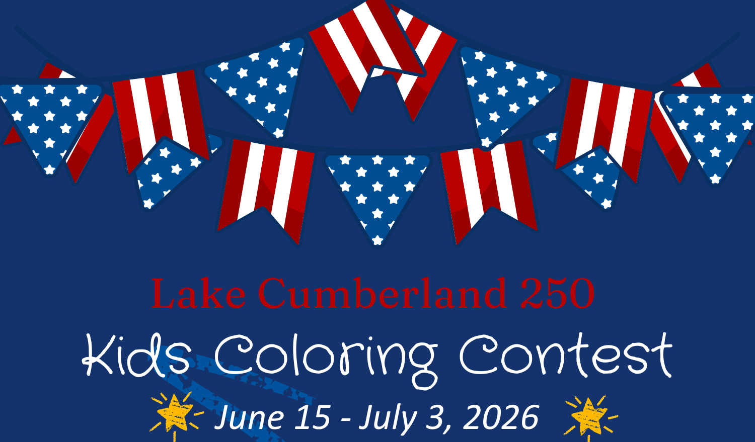 Lake Cumberland 250 Coloring Contest