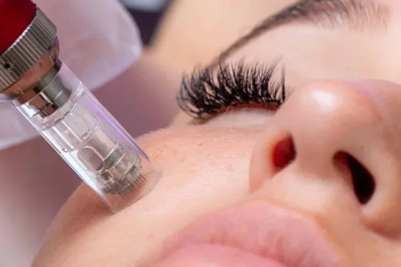 Microneedling with PRP Serum