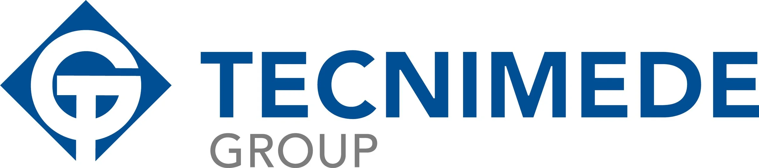 The TECHMEDE GROUP logo featuring a stylized letter 'T' inside a blue diamond shape next to the company name in blue and gray text.