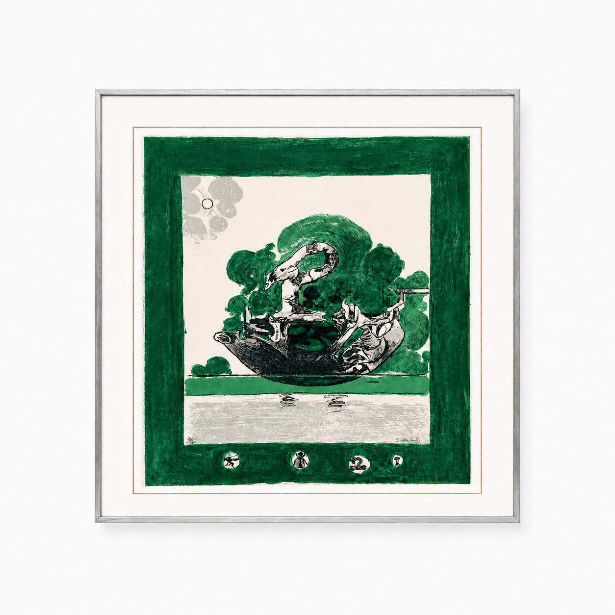 Graham Sutherland OM (1903 - 1980), Swan Like Form, 1971