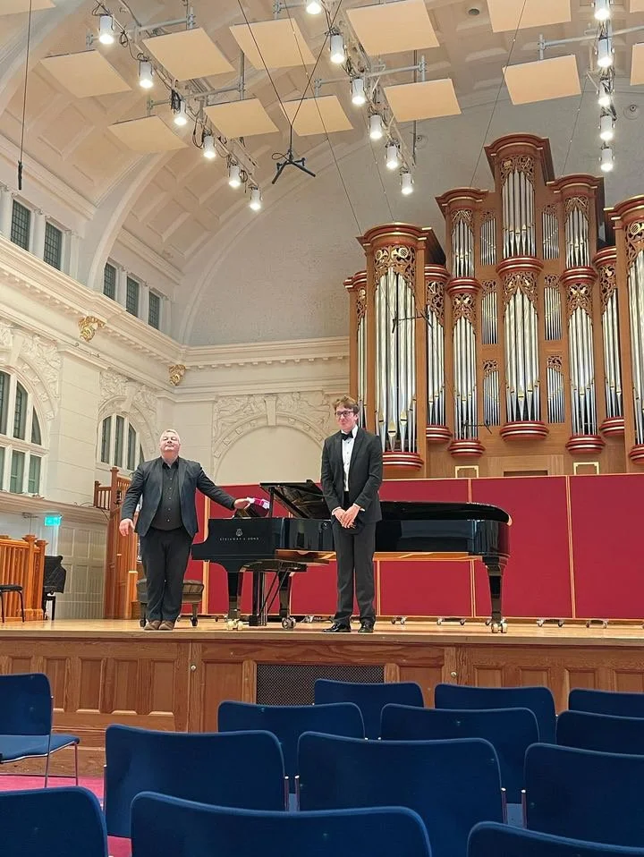 Graduation Recital, Royal College of Music. Won the Poppy Holden Award (for graduating top of my class)