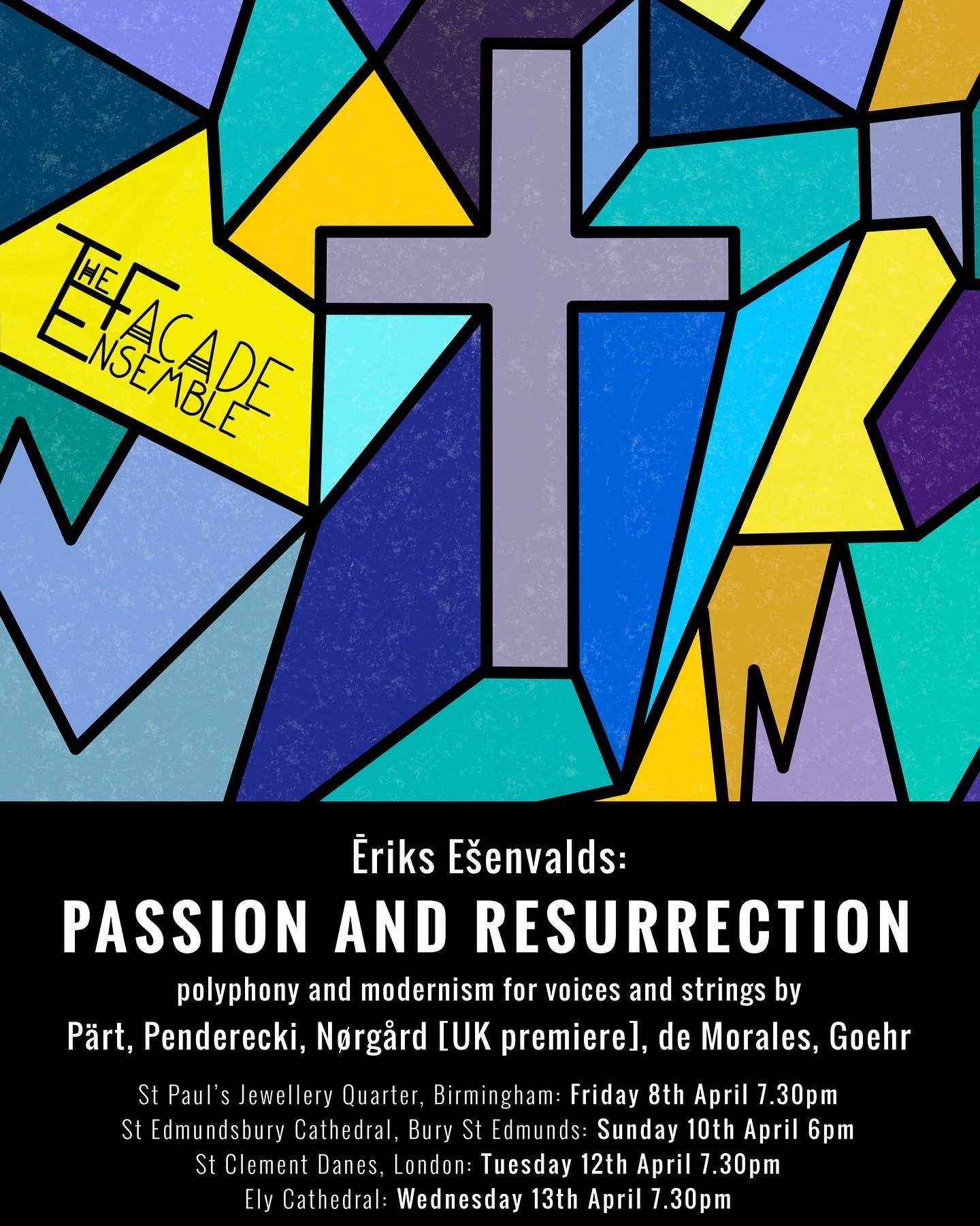 Facade Ensemble Holy Week Tour, Benedict Collins-Rice