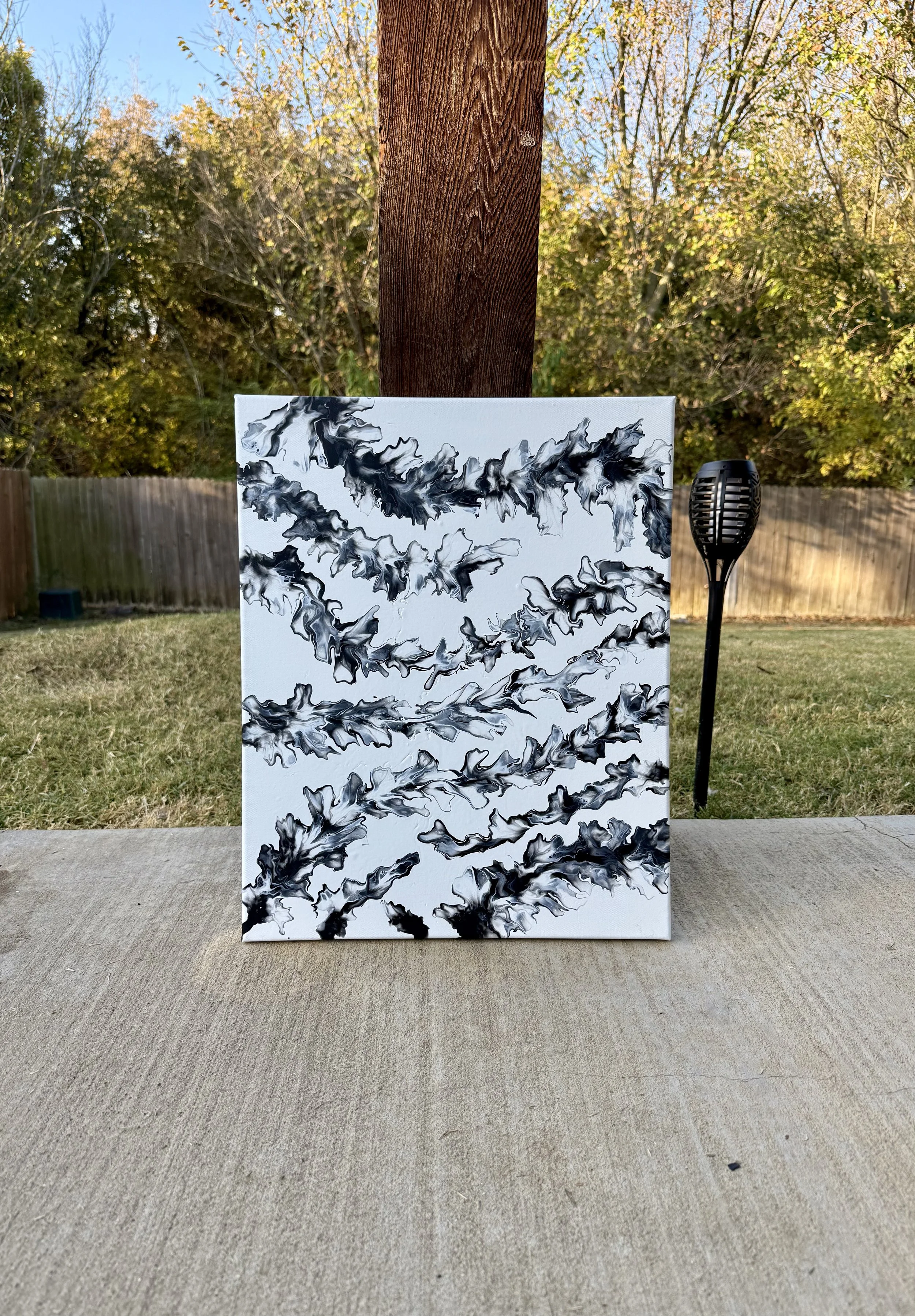 Veins of Stone 2 | Fluid Art Piece