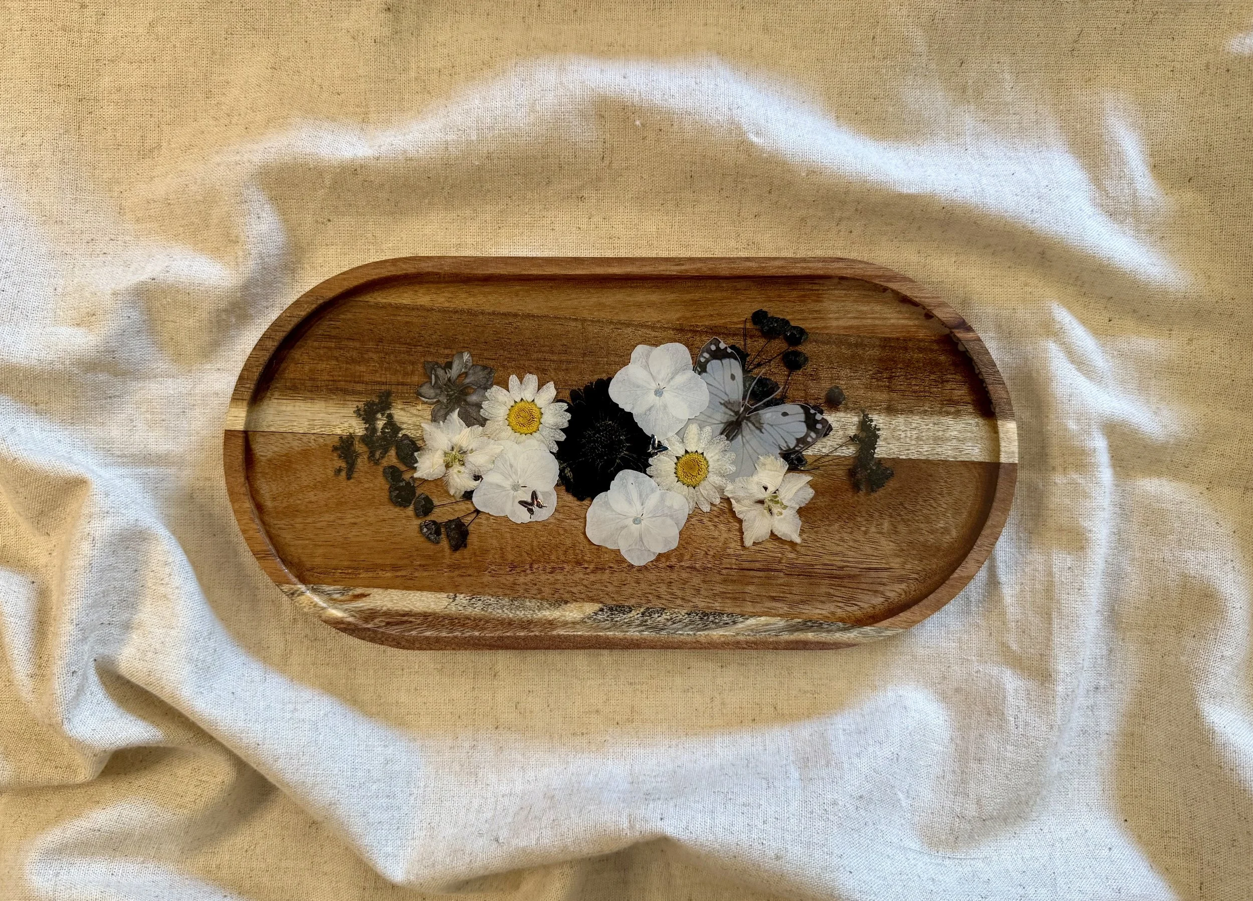 BLACK & BLOOM WOOD TRAY.jpg