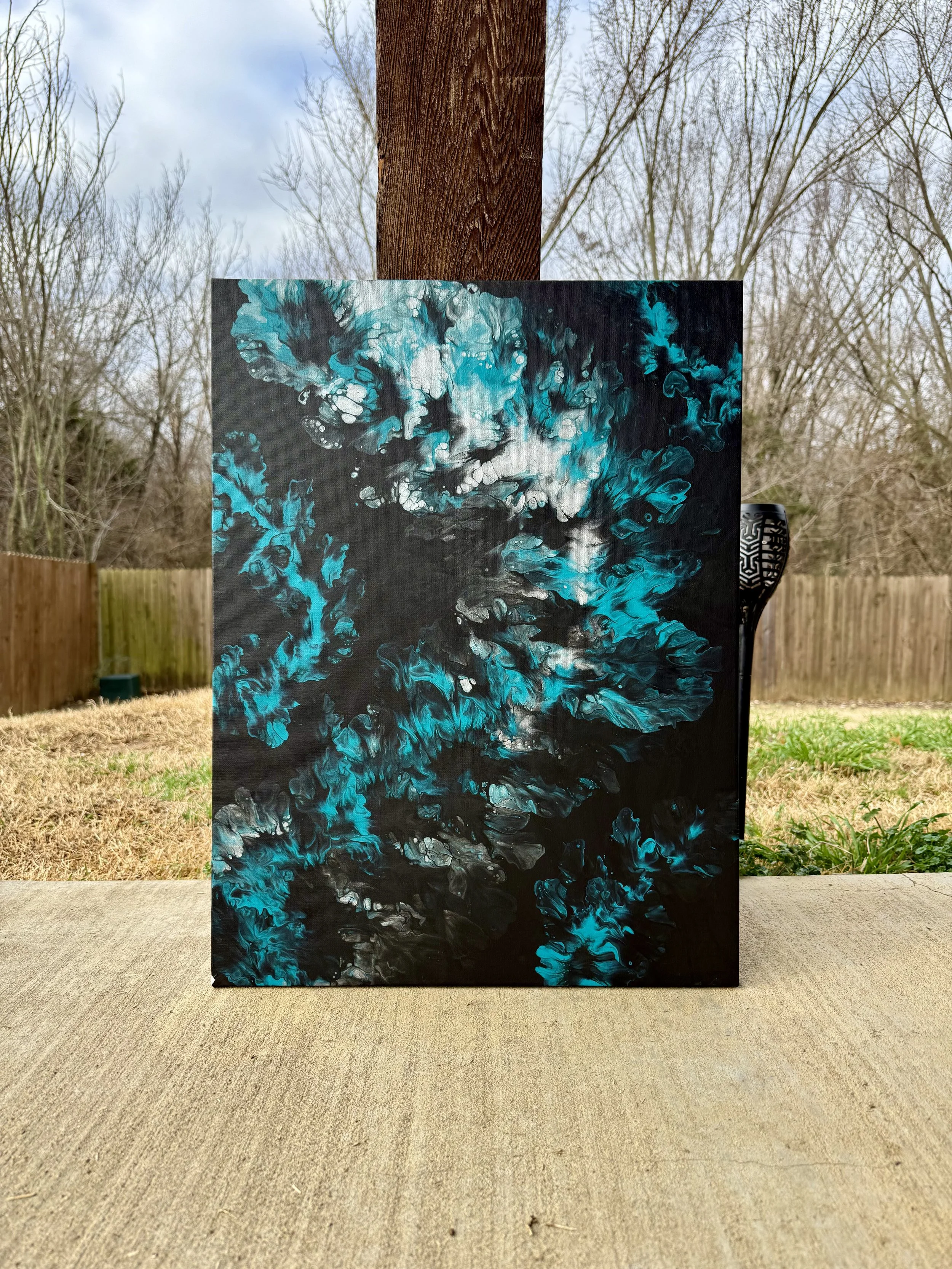 "Electric Teal"