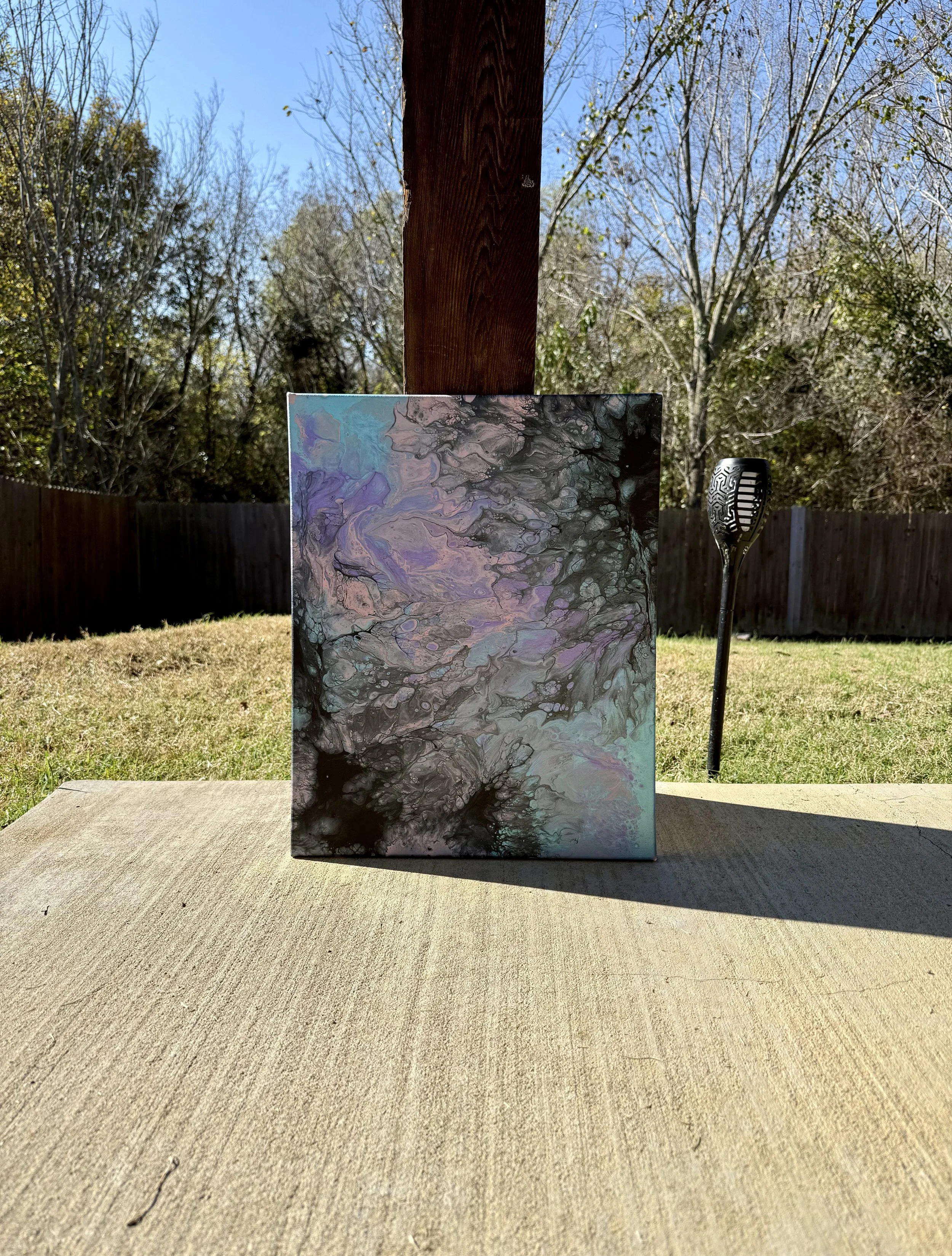 Haze of Light | Fluid Art Piece