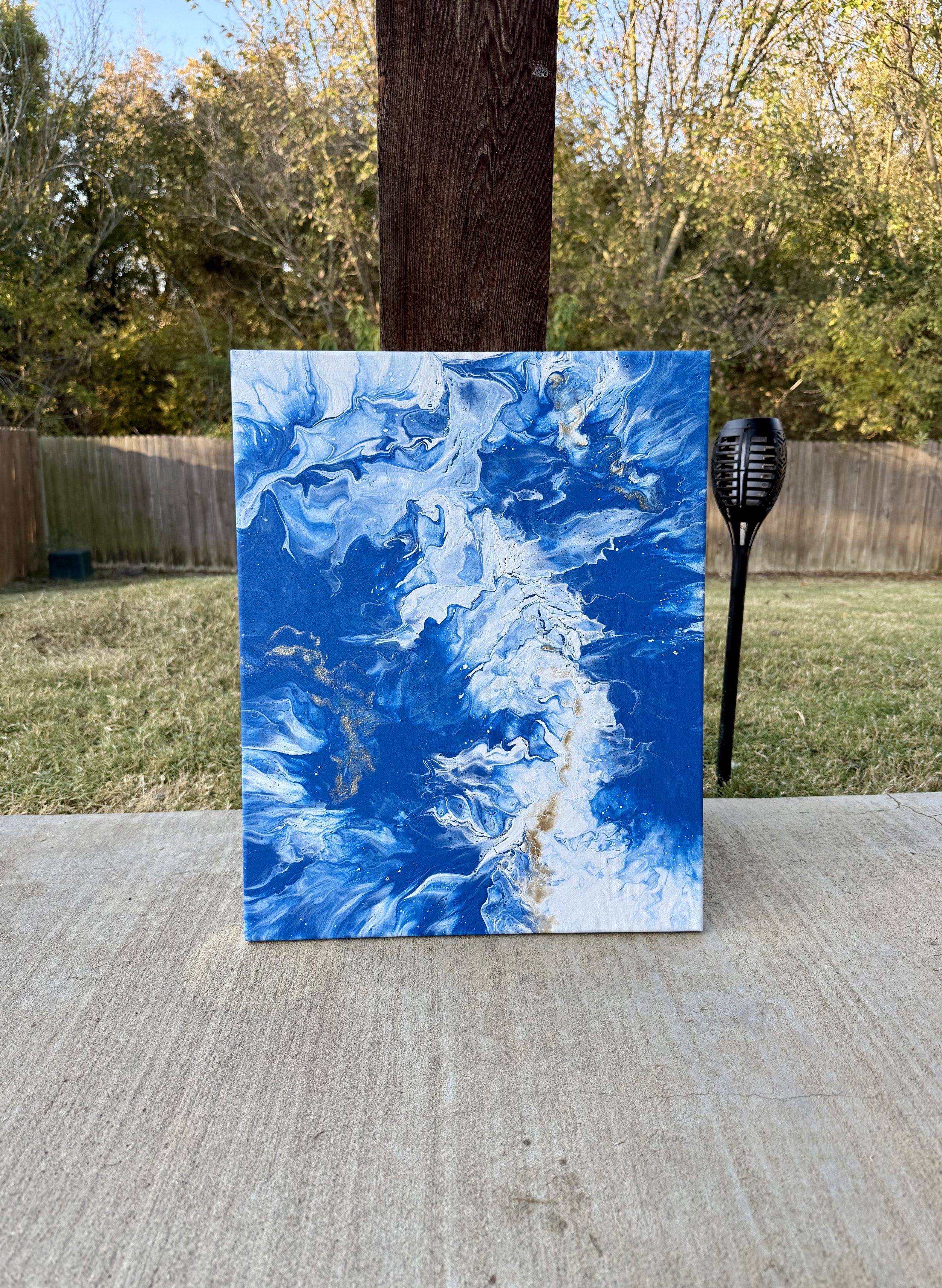 Arctic Flow | Fluid Art Piece