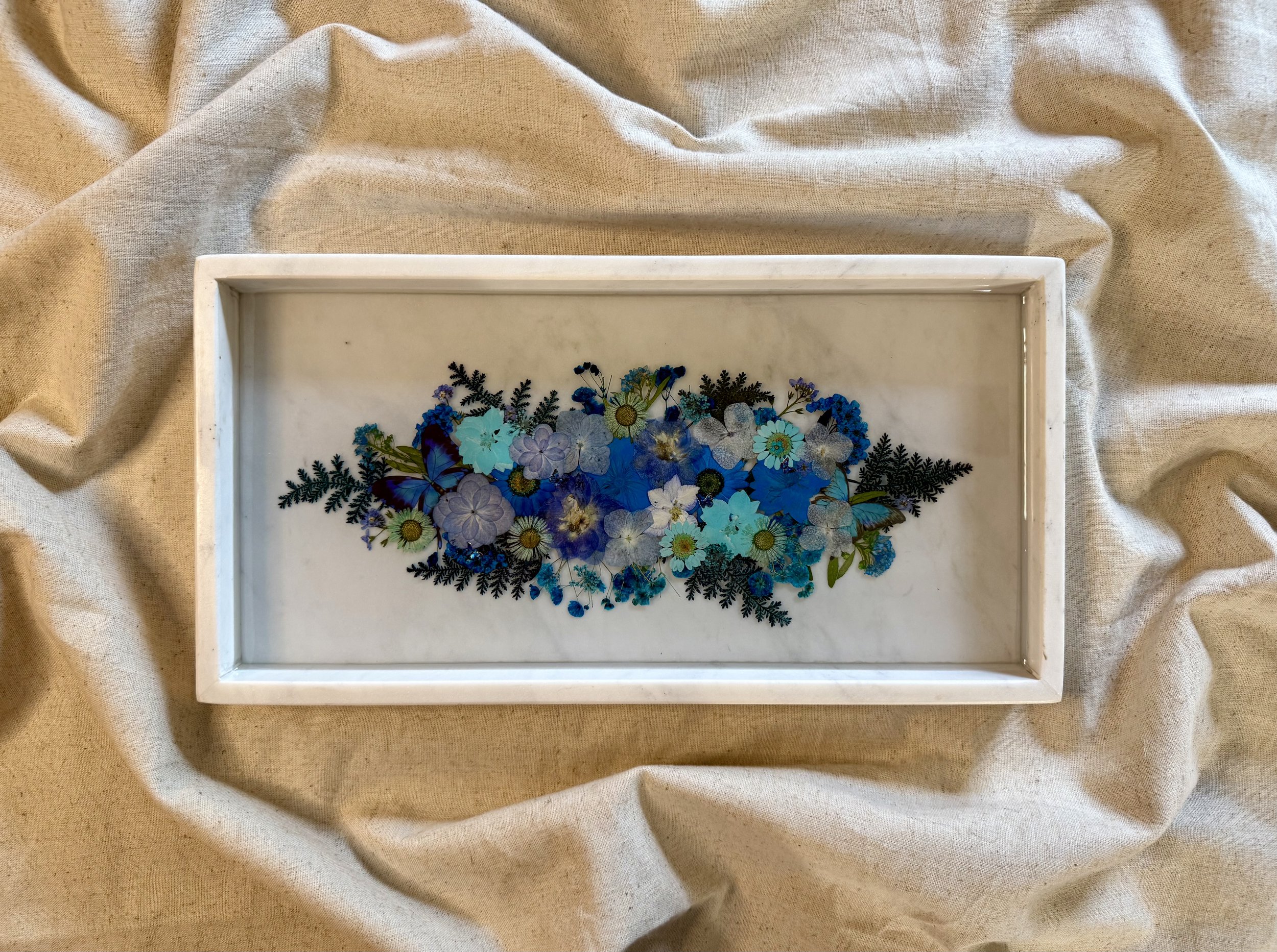 BLUE BUTTERFLY GARDEN MARBLE TRAY.jpg