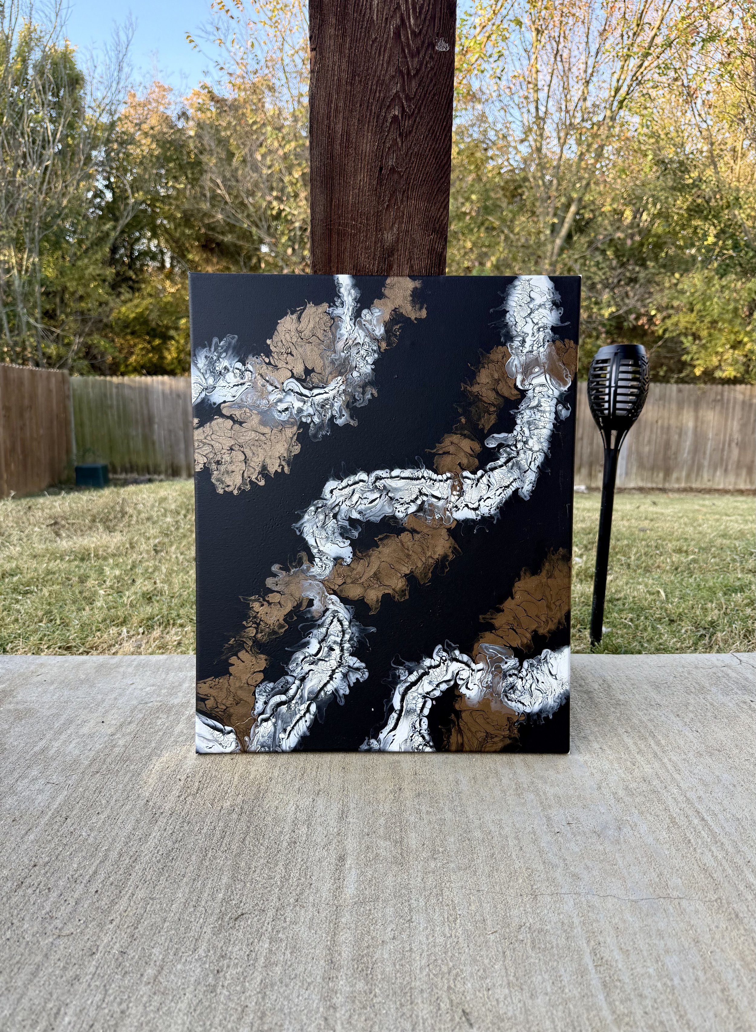 Intertwined | Fluid Art Piece