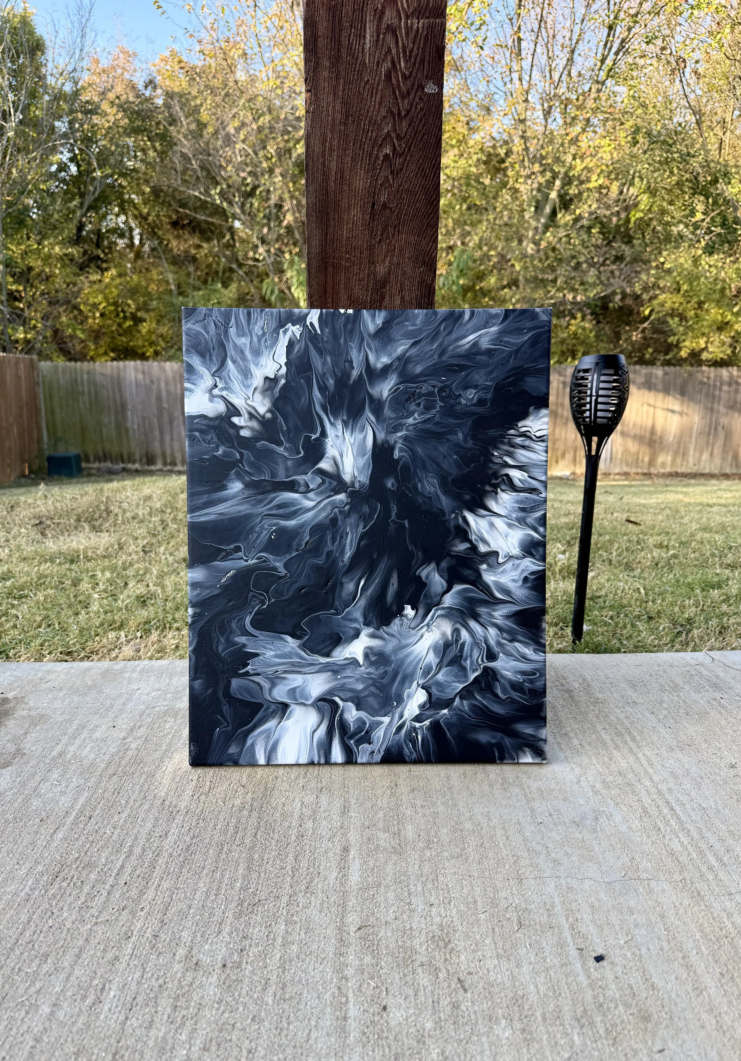"Grayscale Bloom" - October 2025