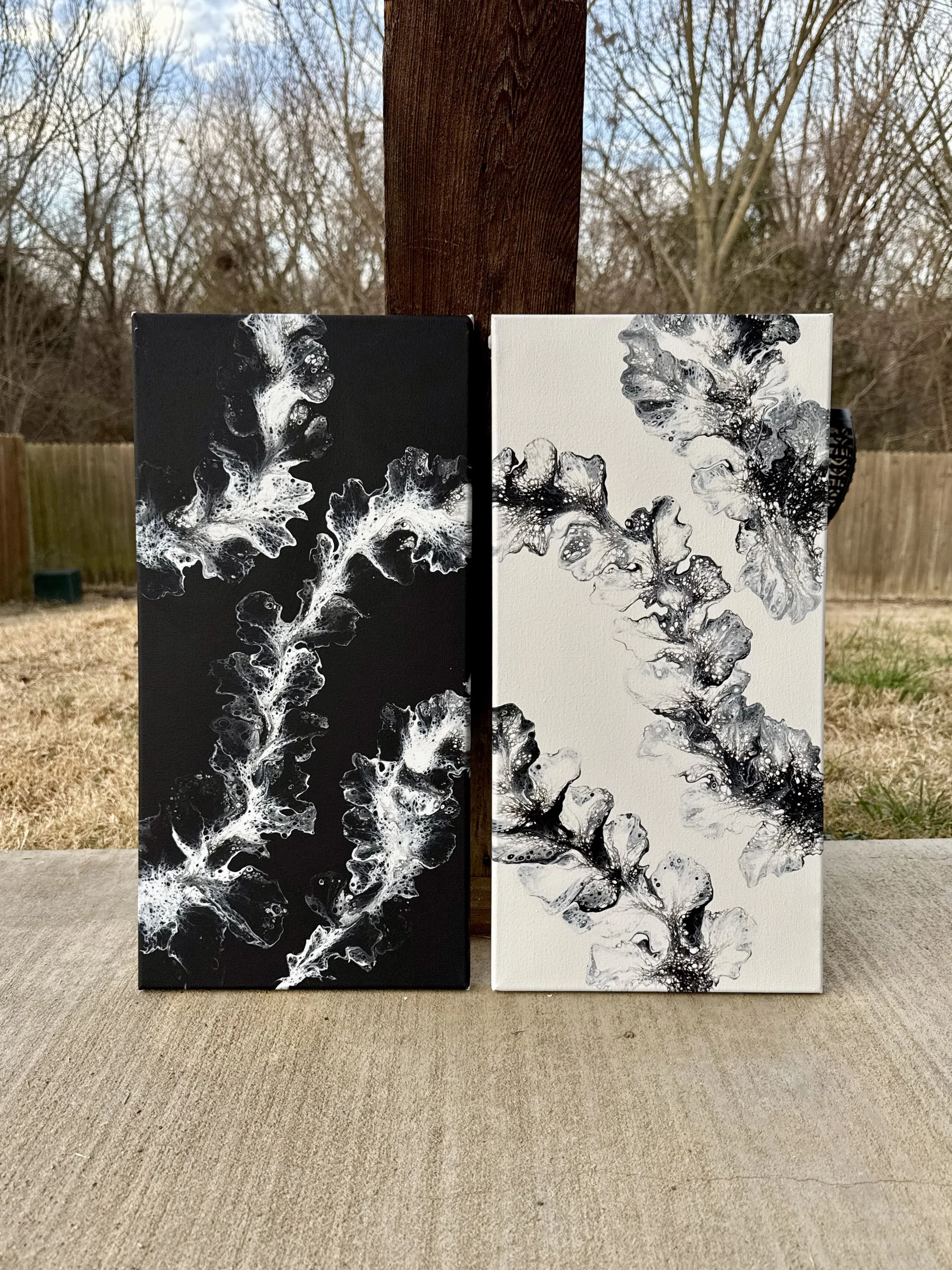 Reflection | Fluid Art Piece