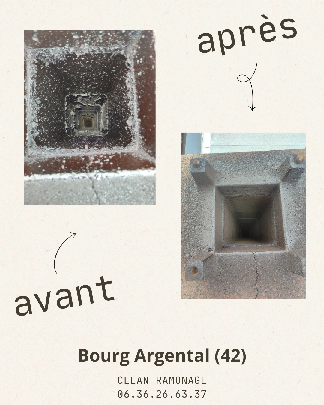 Post Instagram Avant Après Cosmétique Beauté Collage Photo Beige Minimaliste .png