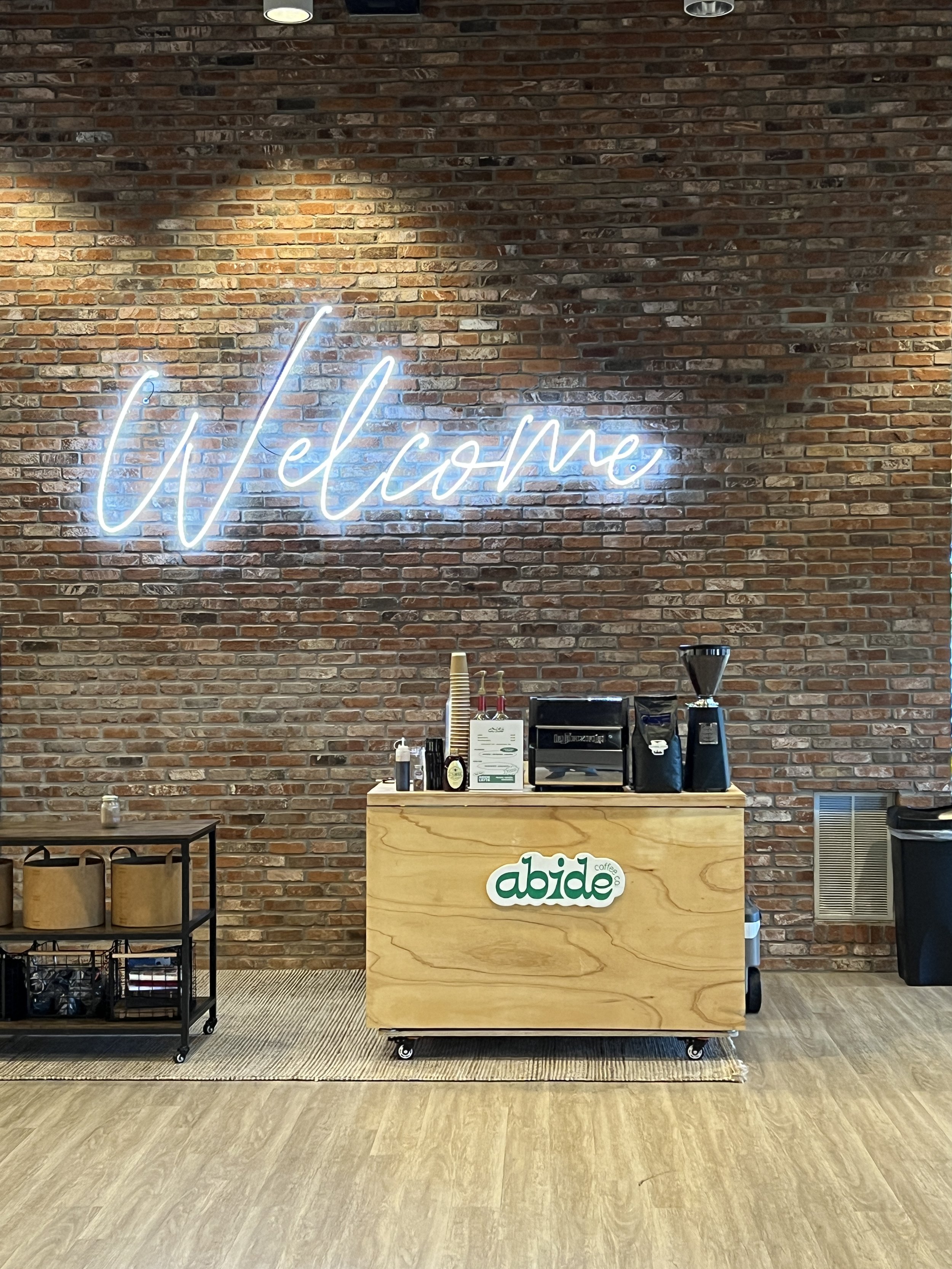 Book coffee cart catering service for events in Northwest Arkansas