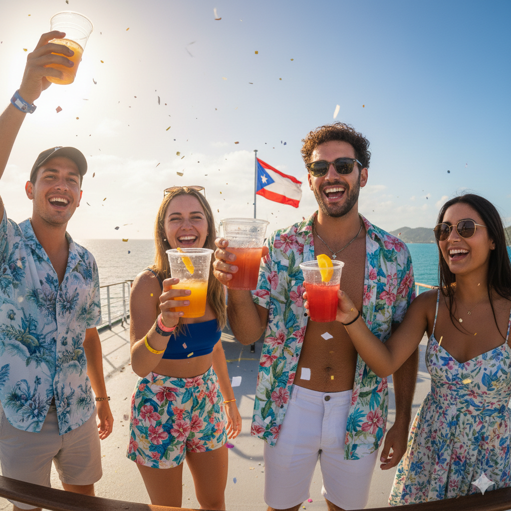 Puerto Rico Ferry Happy Hour Cruises