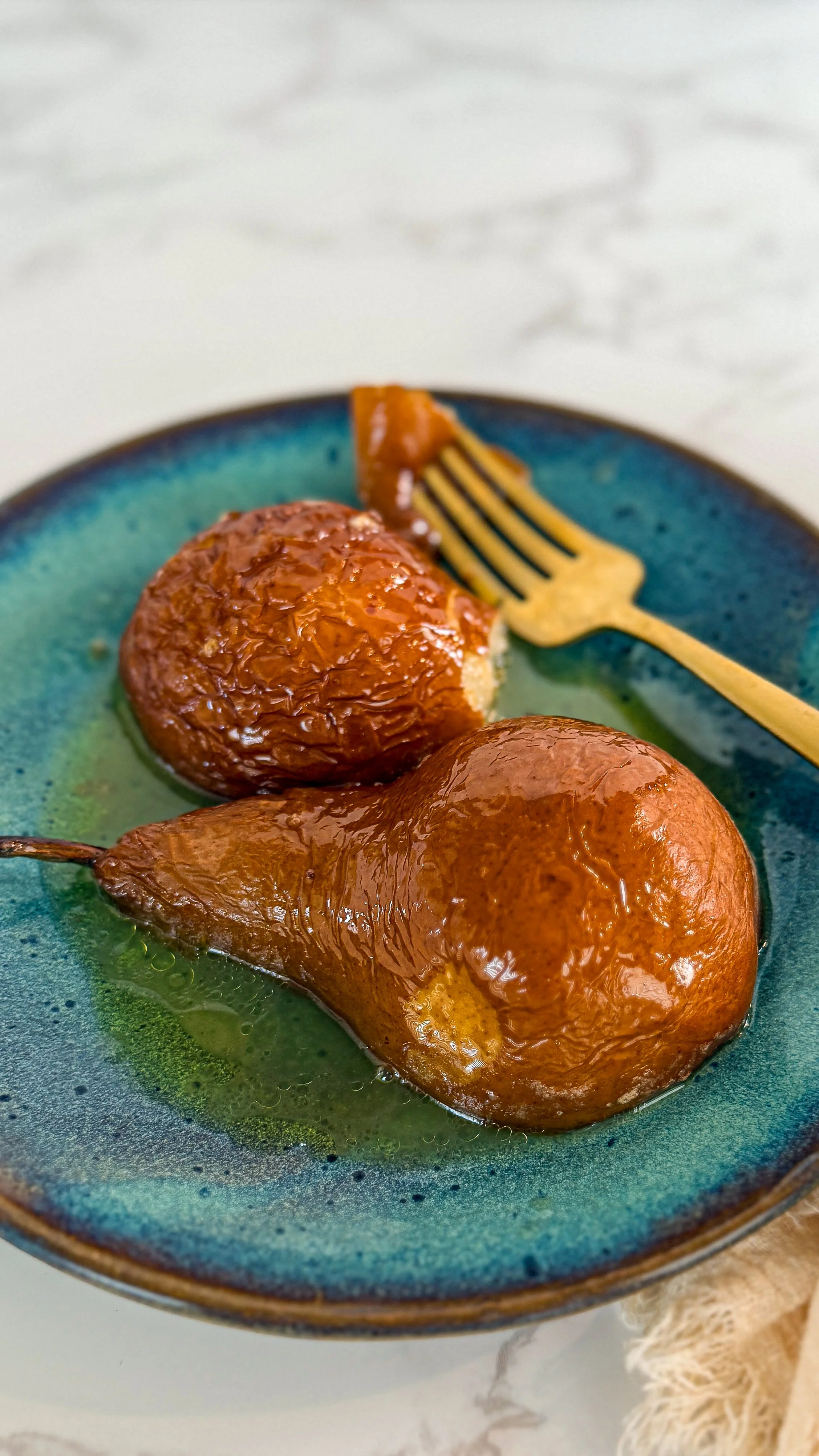 Honey-Roasted Bosc Pears