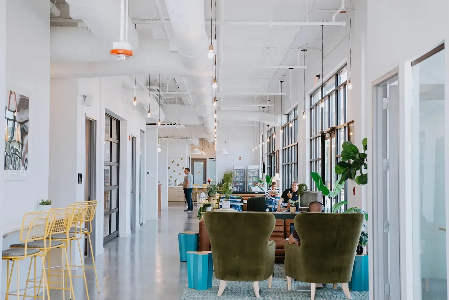 Blue Frog Design Build interior commercial construction by RTL Construction Group Atlanta