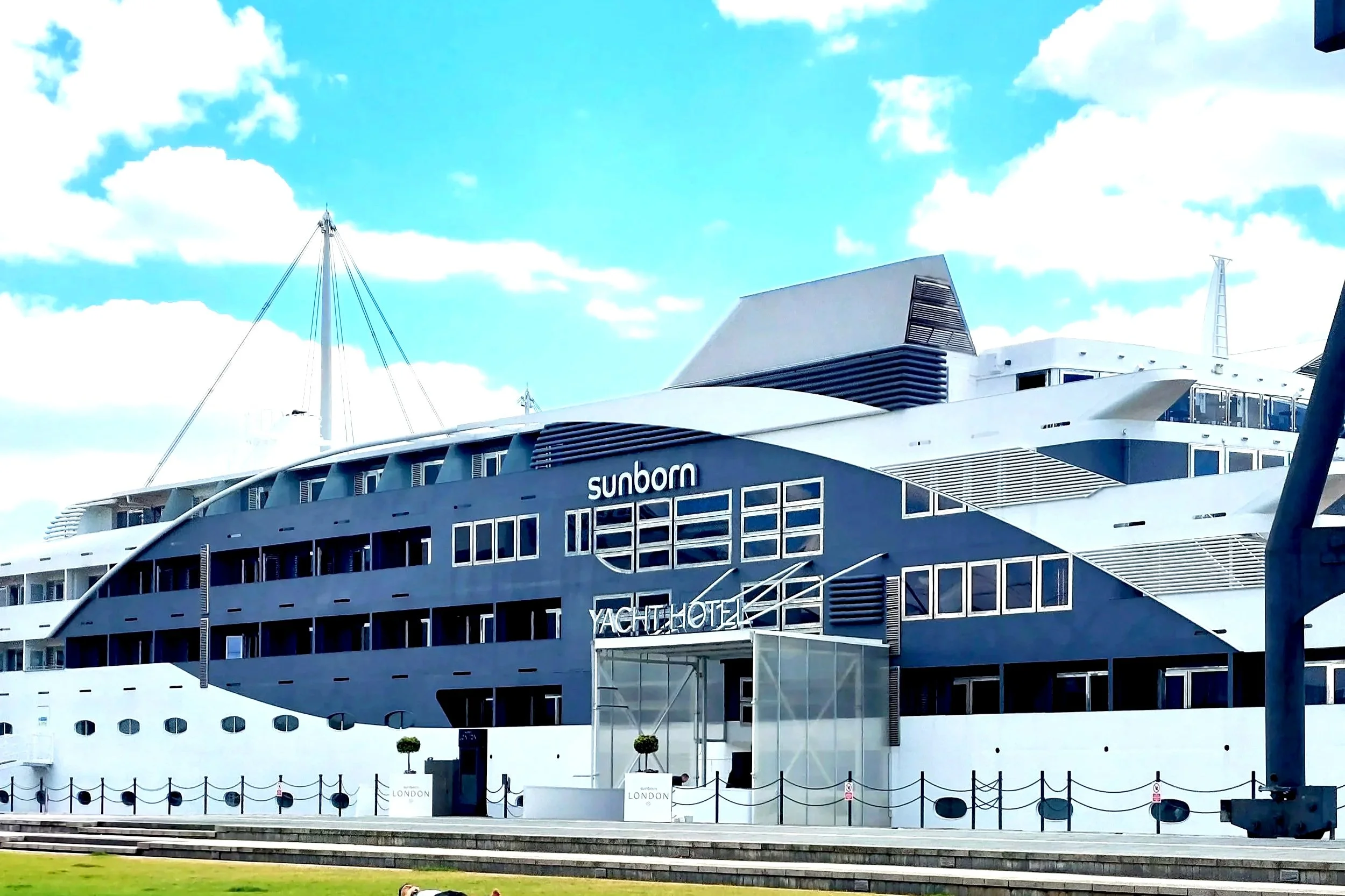 Sunborn London yacht on the Thames