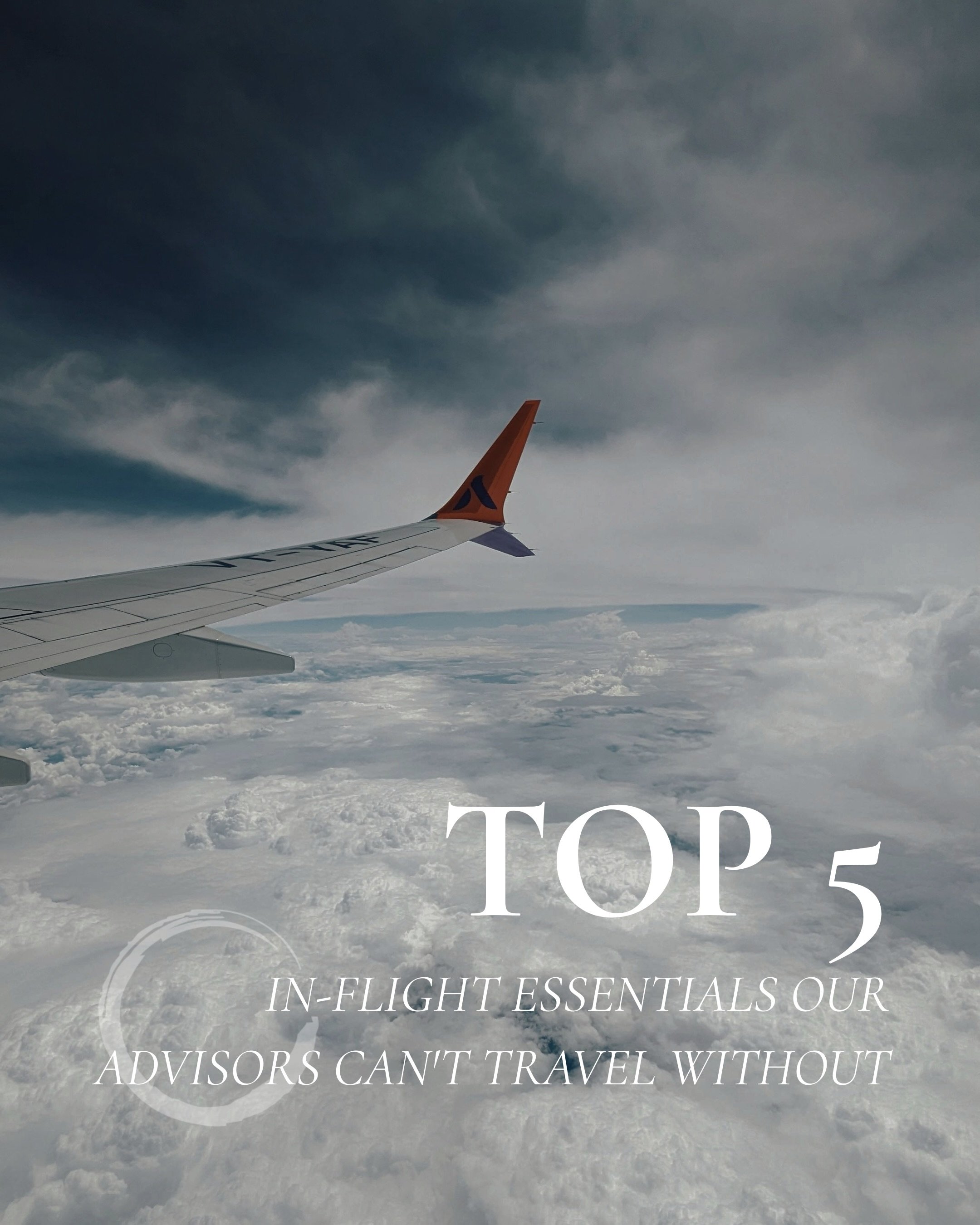 Some things simply make the journey better.

From long-haul comforts to the small luxuries our advisors never travel without, these are the five in-flight essentials they always keep close at hand.

The kind of details that turn time in the air into 