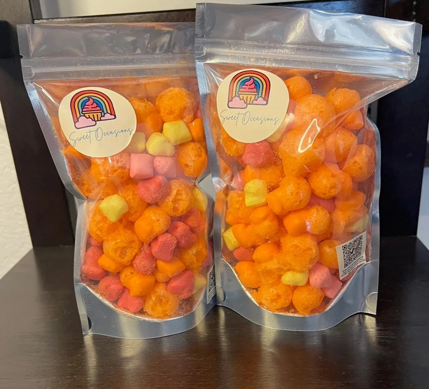 Freeze Dried Mini Starbursts (Twice Baked)