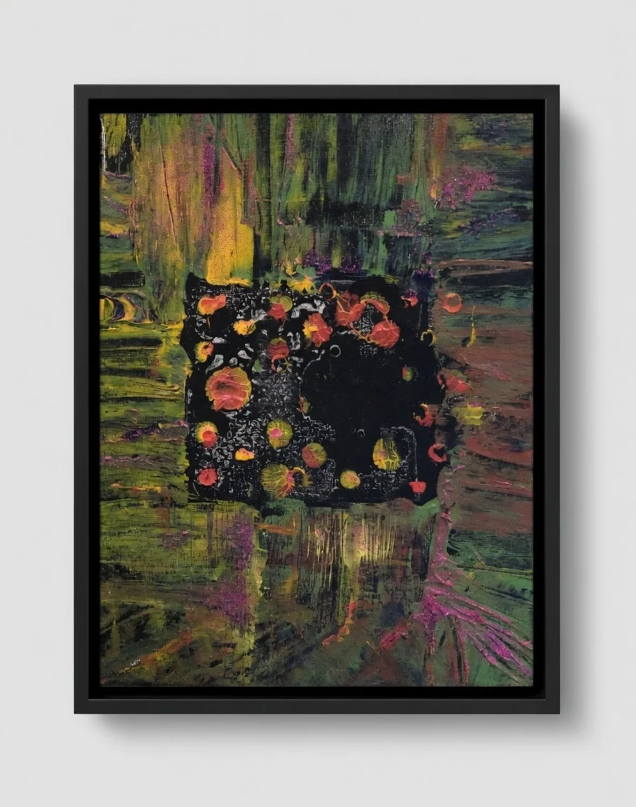 GARDEN OF IDEAS & THE EMPTY SPACE:
2019, Mixed media on canvas, 20X25 CM