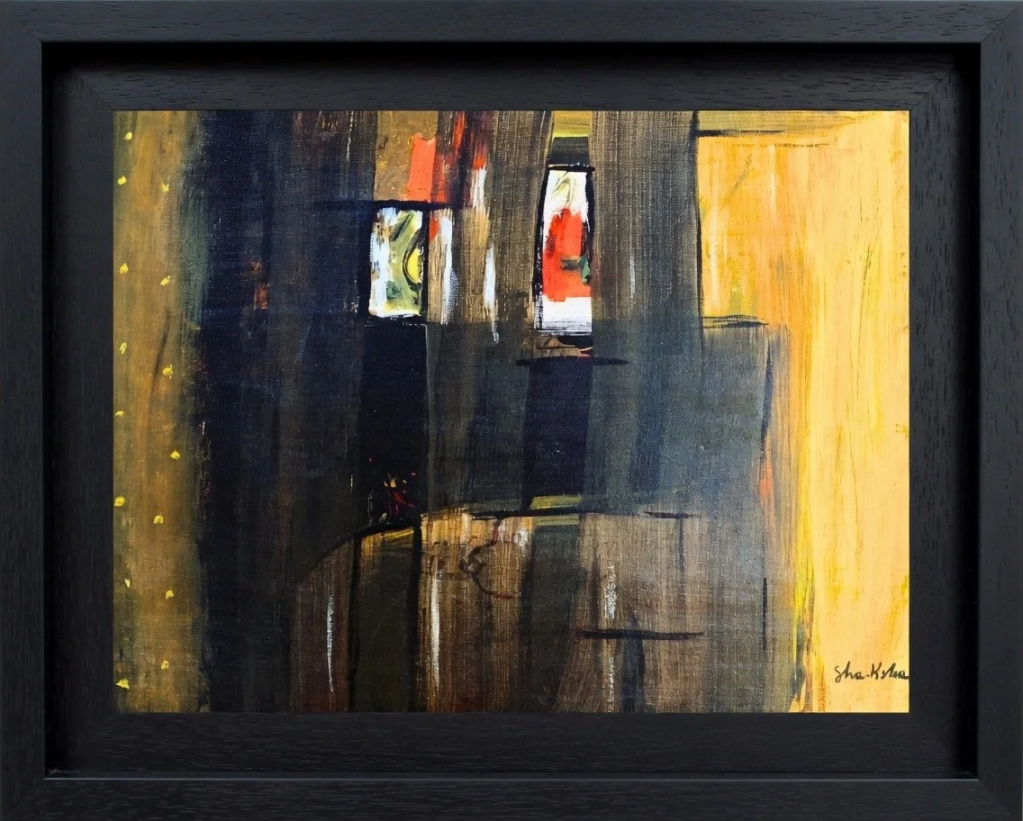 COLD IMAGINATION FEELS LIKE LIFE:
2026, Mixed media on canvas, 50X40 CM