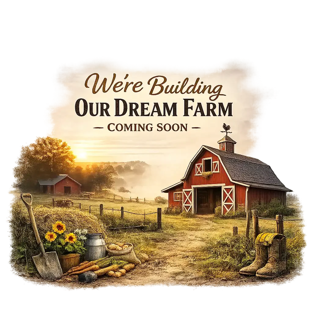 Building our dream farm soon