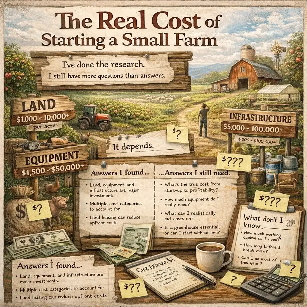 The Real Cost of Starting a Small Farm