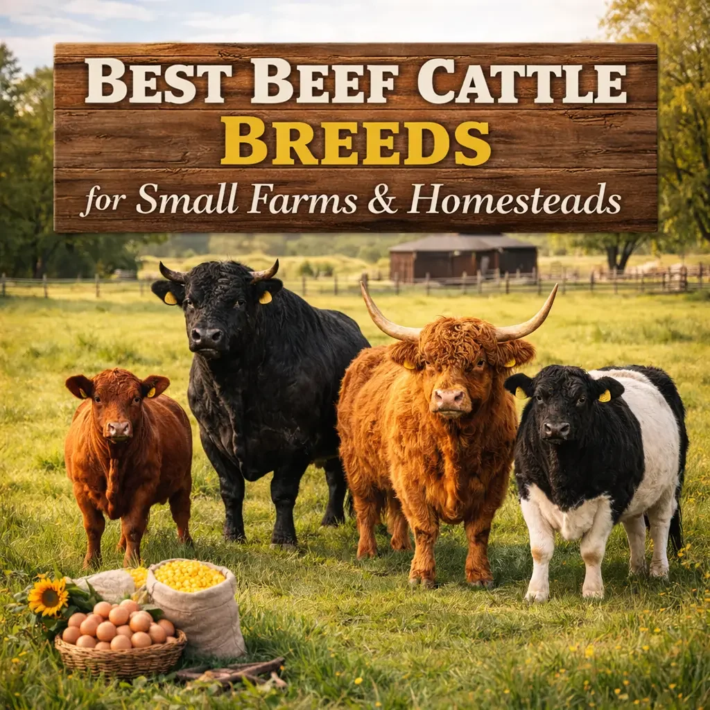 Best Beef Cattle Breeds for Small Farms and Homesteads