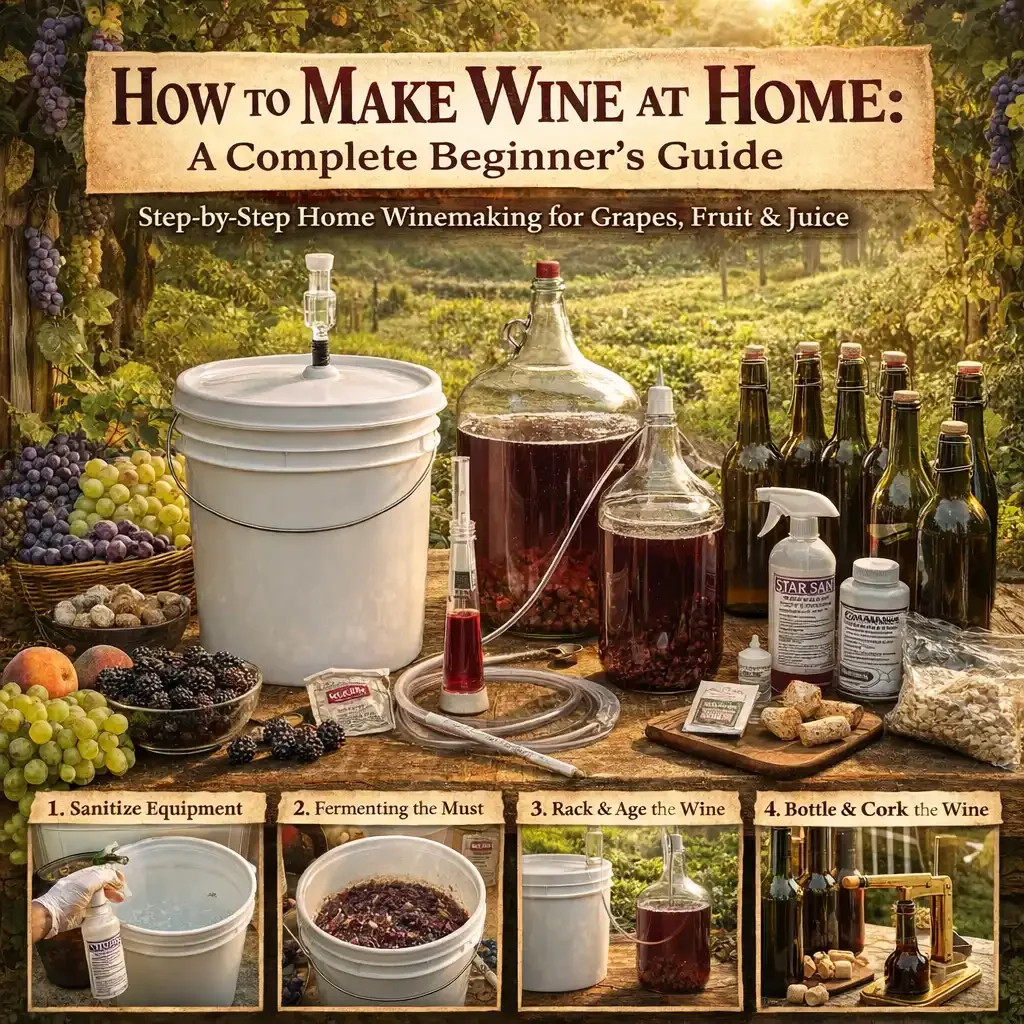 How to Make Wine at Home