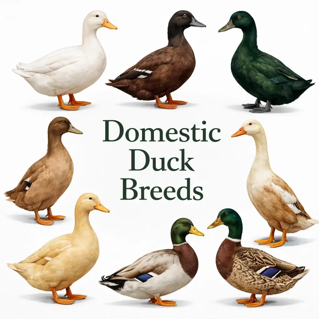 The Domestic Duck Breeds Section Is Done