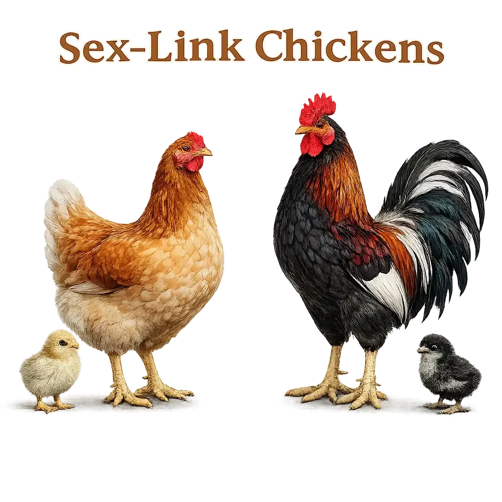 Sex-Link Chickens