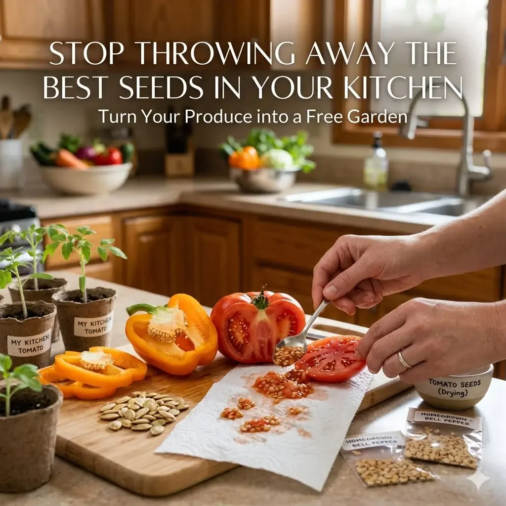 Stop Throwing Away the Best Seeds in Your Kitchen