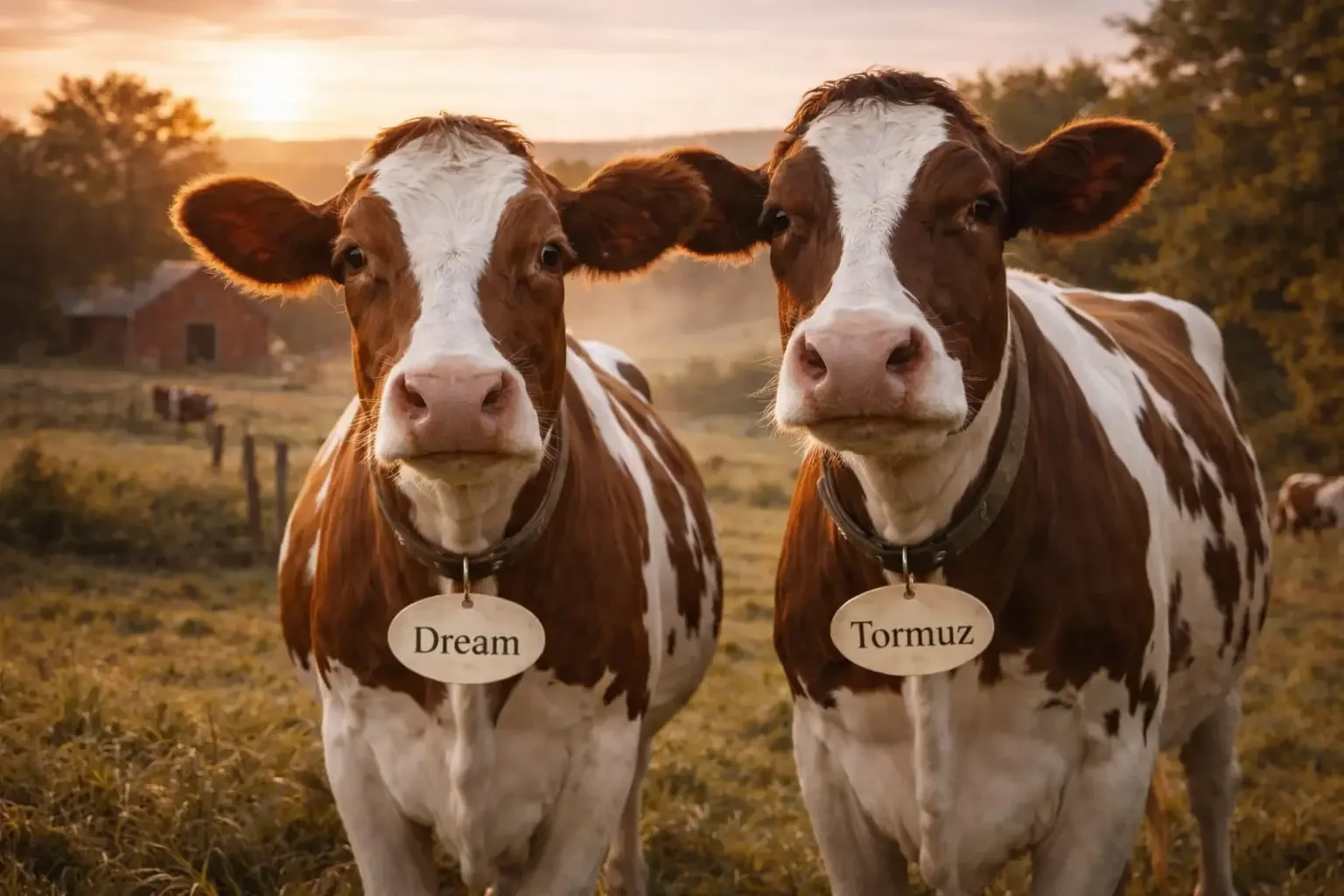 Dream and Tormuz in golden light