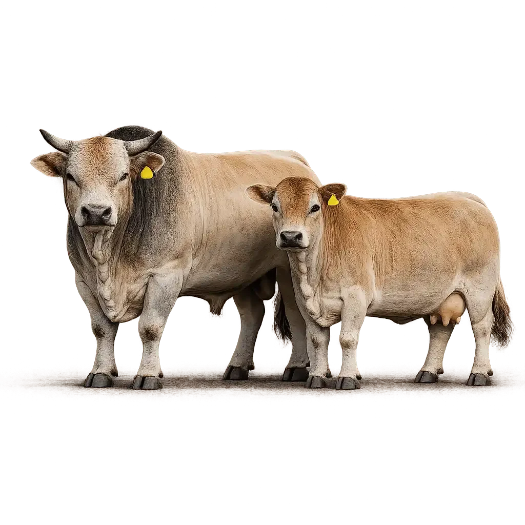 Miniature Jersey bull cow