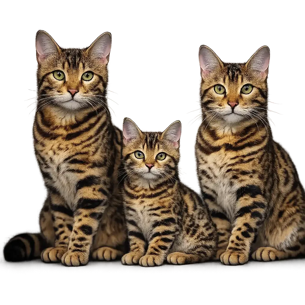 Bengal family portrait