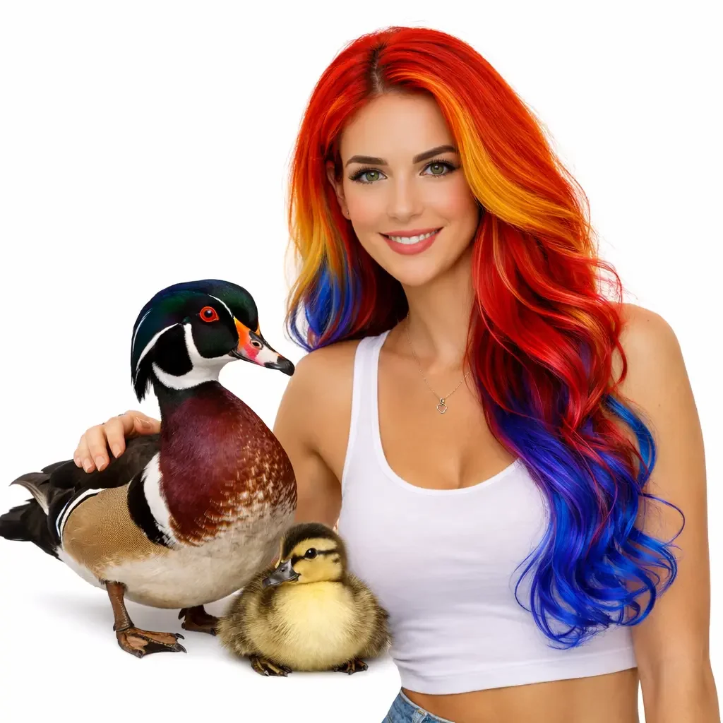 Wood Duck with Women