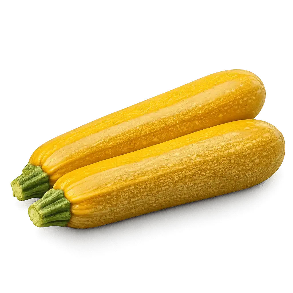Golden yellow zucchinis