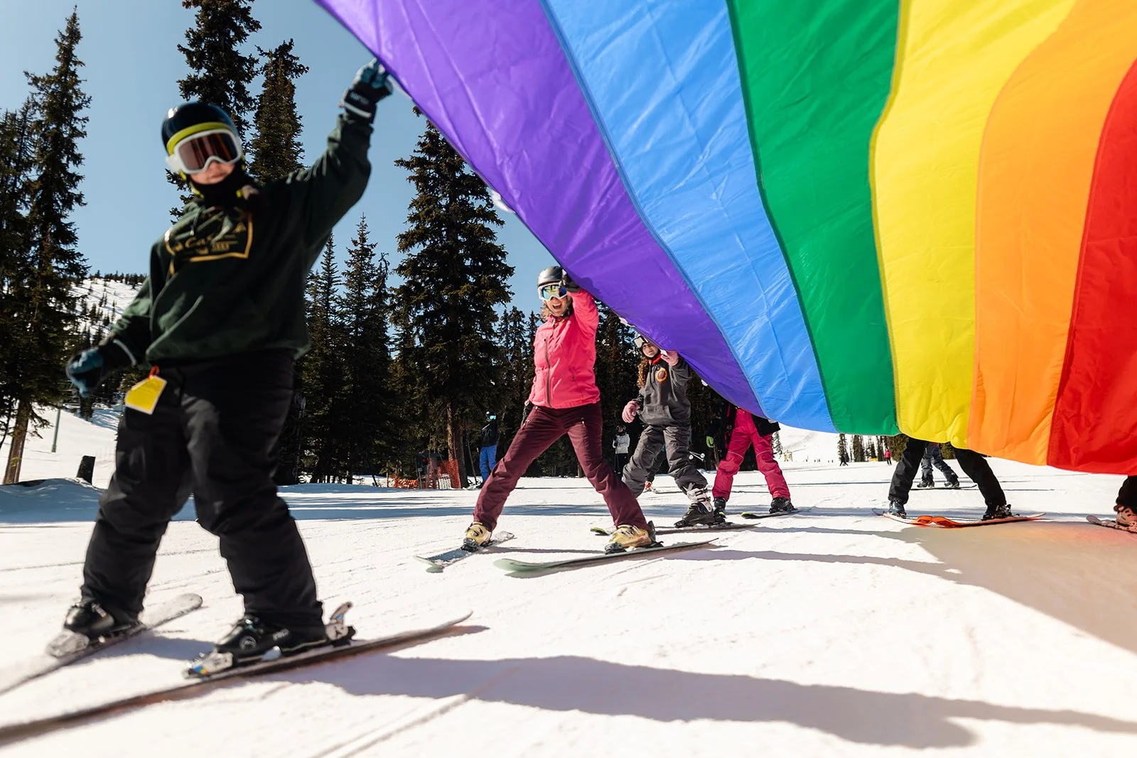 Proud Peaks Flag Parade