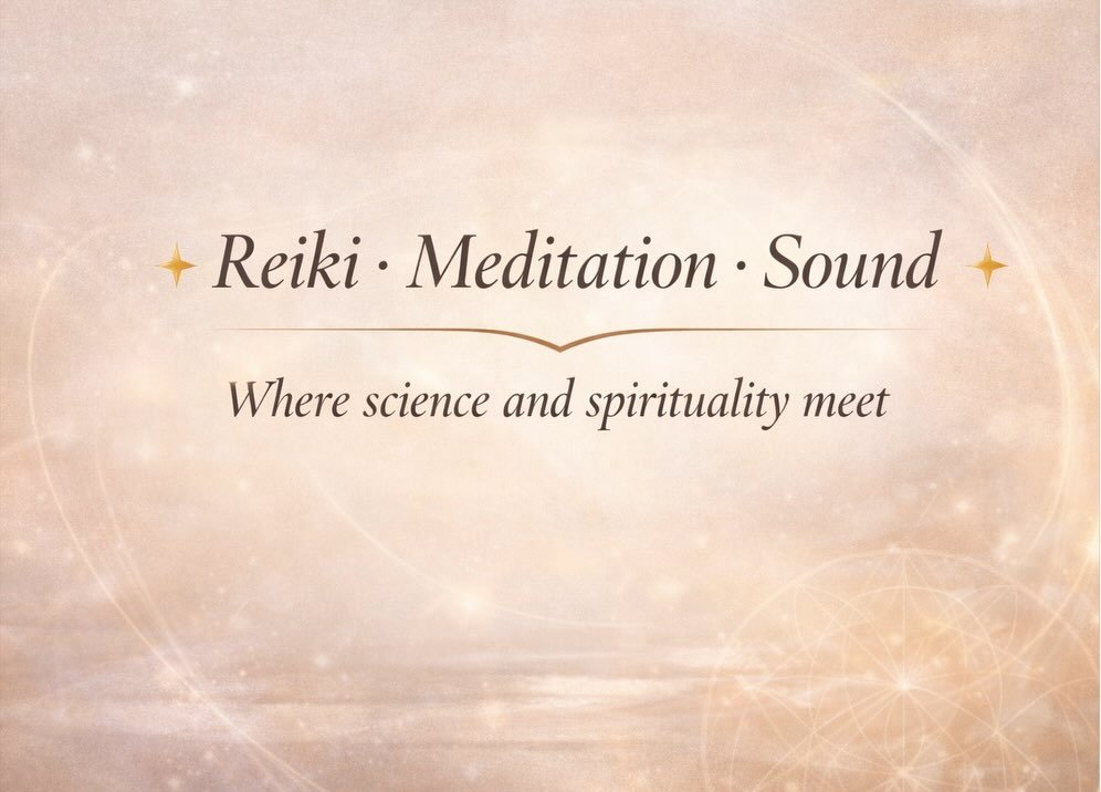 Reiki &bull; Meditation &bull; Sound

Where ancient wisdom meets modern science

Reiki, meditation, and sound healing each work beautifully on their own&mdash;but when woven together, they create a powerful, science-supported ecosystem for healing.

