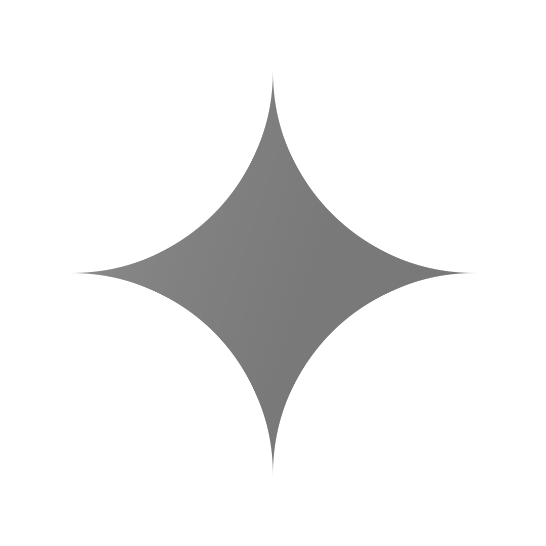 Black background with large gray geometric shape resembling a folded or draped cloth.