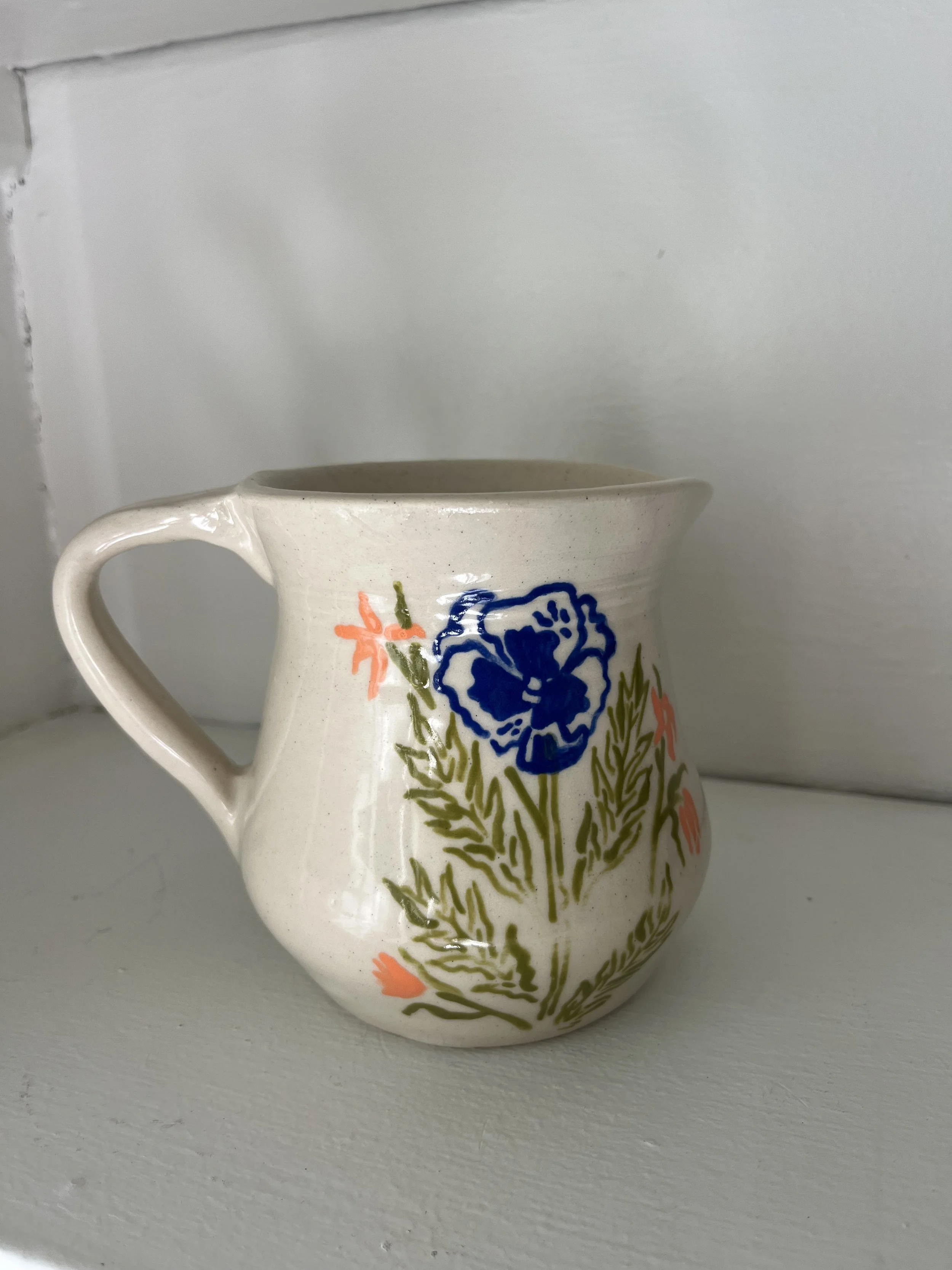 Floral Pitcher 22 oz